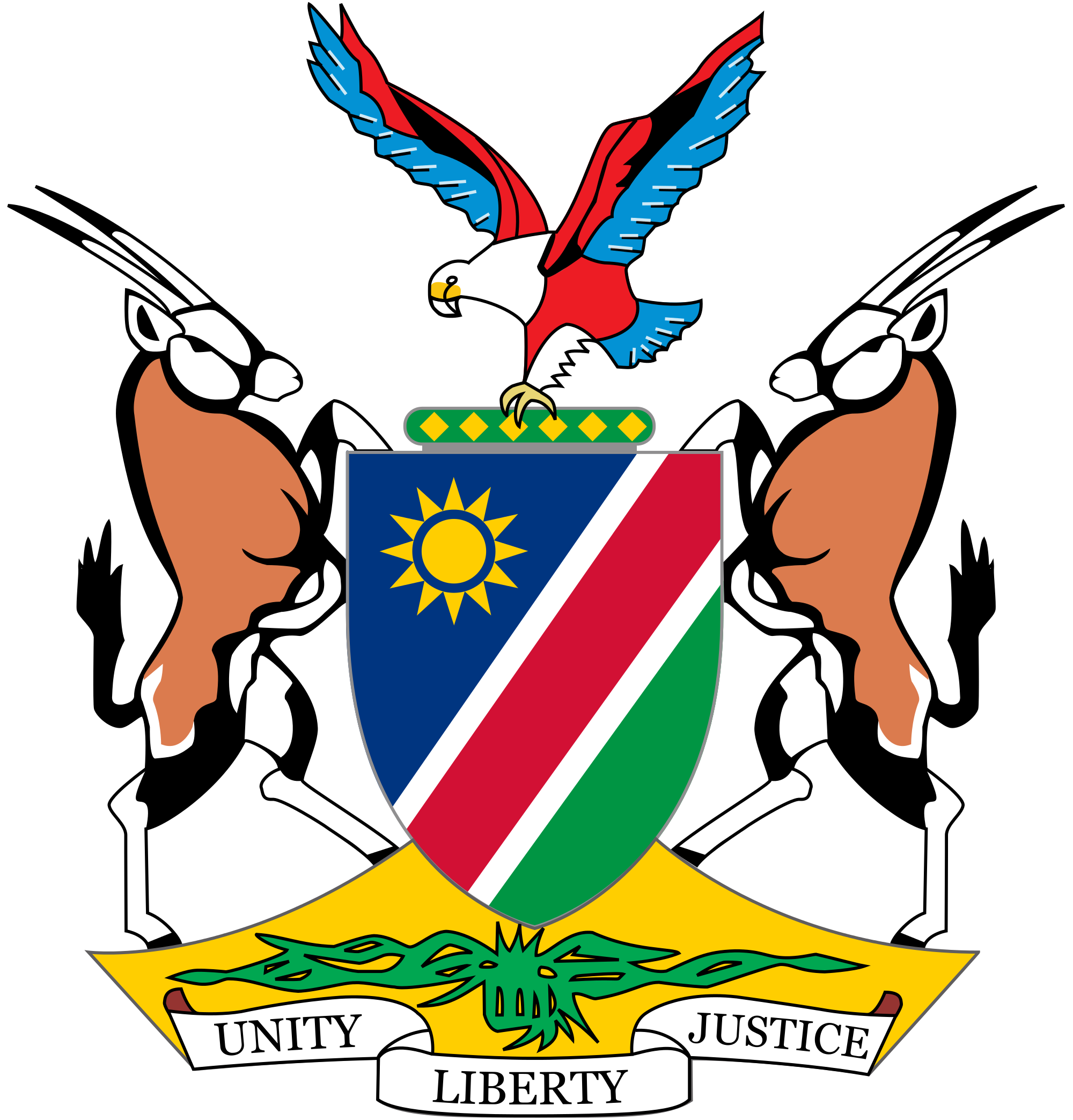 Republic of Namibia - Coat of Arms